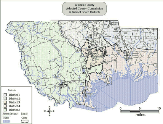 County District Map